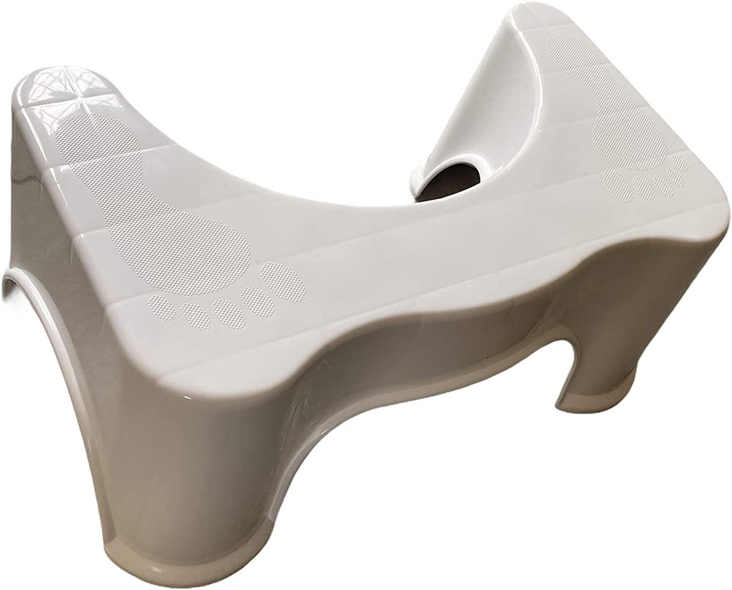 Squatting Toilet Stool 7 Inch Non-Slip Bathroom Step up Stool Relieves Constipation, Bloating | Aligns the Colon for Faster, Easier Relief | Proper Toilet Posture for Healthier Results