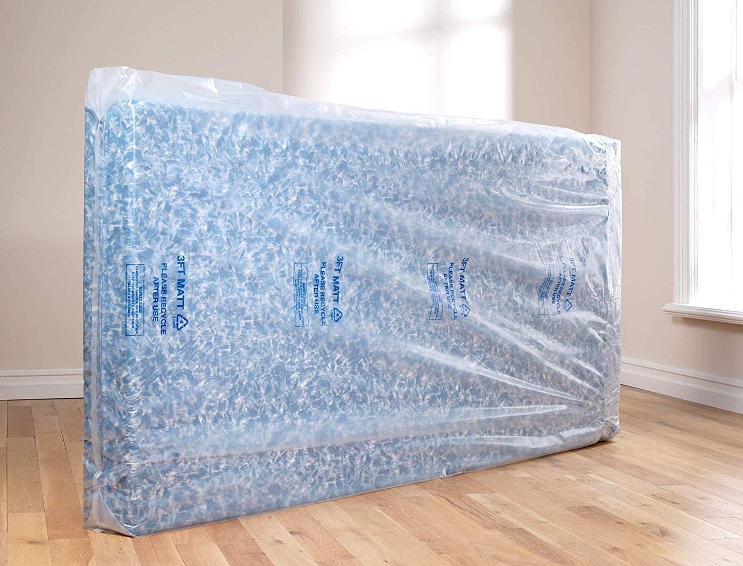 Heavy Duty Mattress Storage Bag by – Single Bed, 3’0’’ X 6’3’’ / 90 X 190Cm / 35.5 X 75Ins