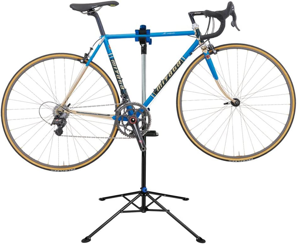Folding Bicycle Maintenance Repair Stand with Tool Tray