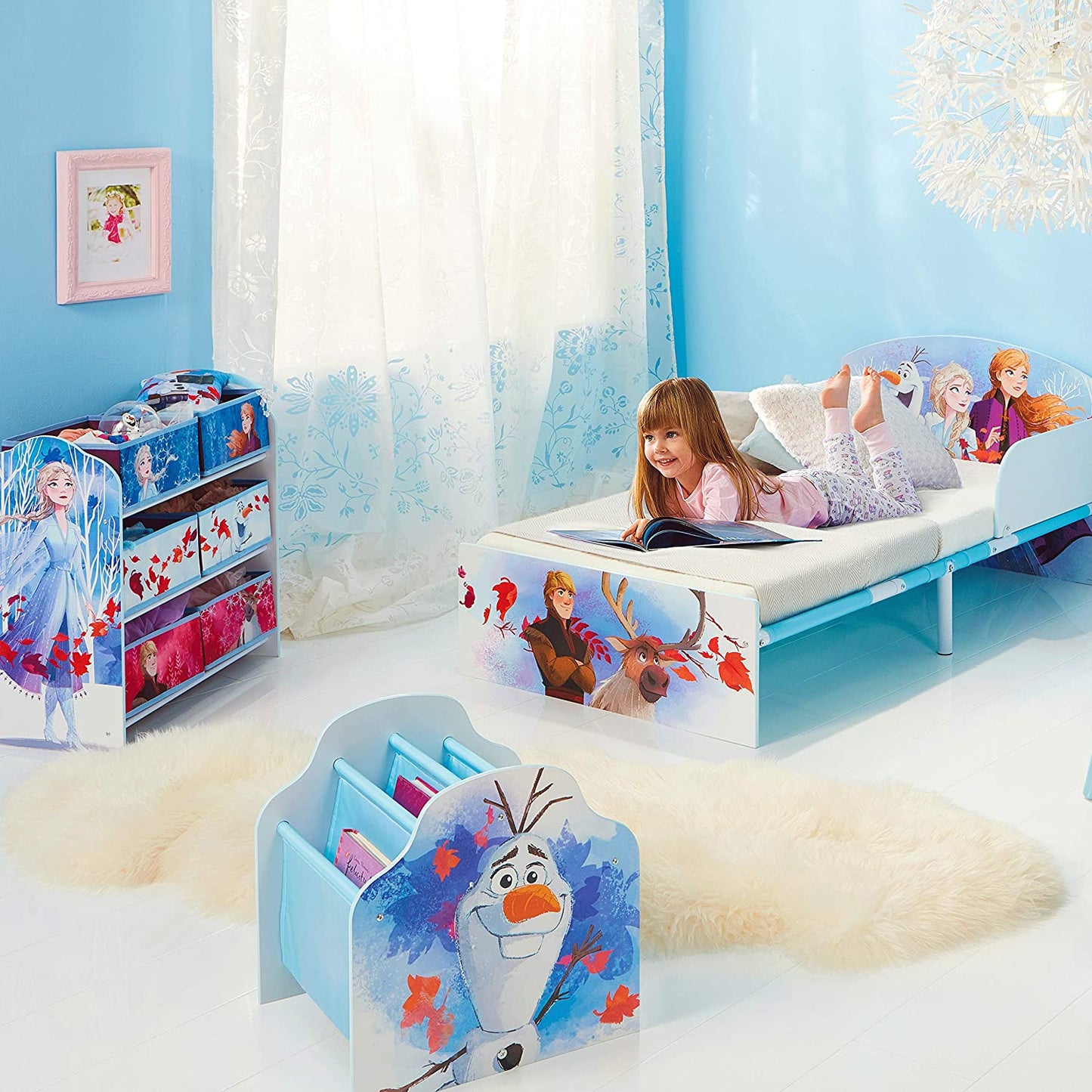 Frozen Kids Toddler Bed by Hellohome, Single