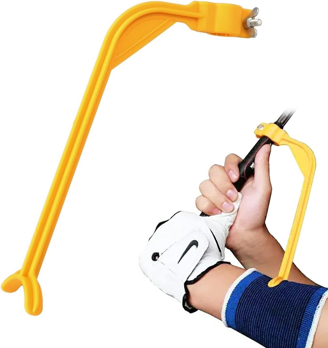 Upgraded Instructions/Golf Swing Plane Training Aid Golf Swing Guide Training Aid Golf Trainer Golf Swing Trainer/Guide/Tool - Swing Training Posture/Wrist Hinge/Swing Plane/Swing Alignment Corrector
