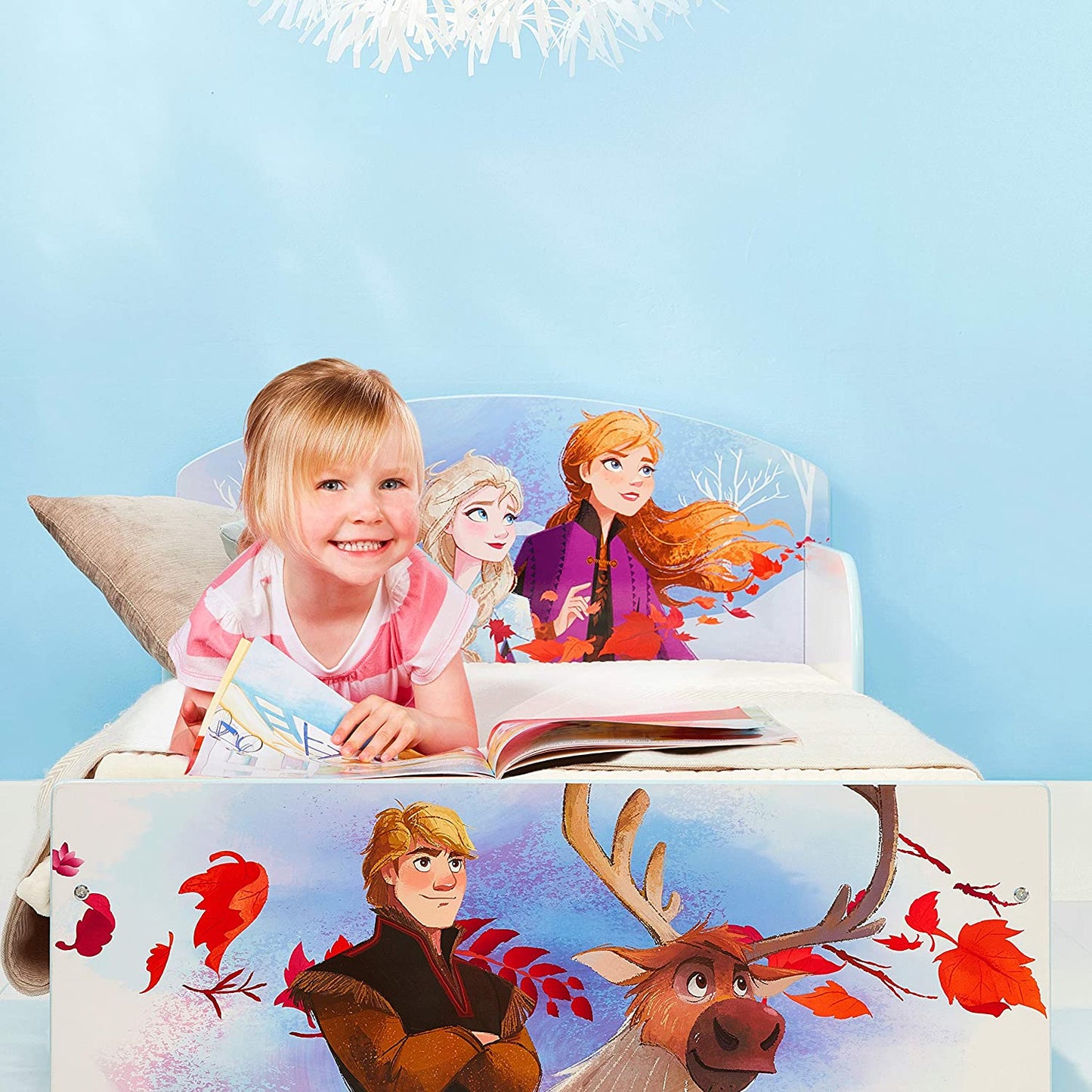 Frozen Kids Toddler Bed by Hellohome, Single