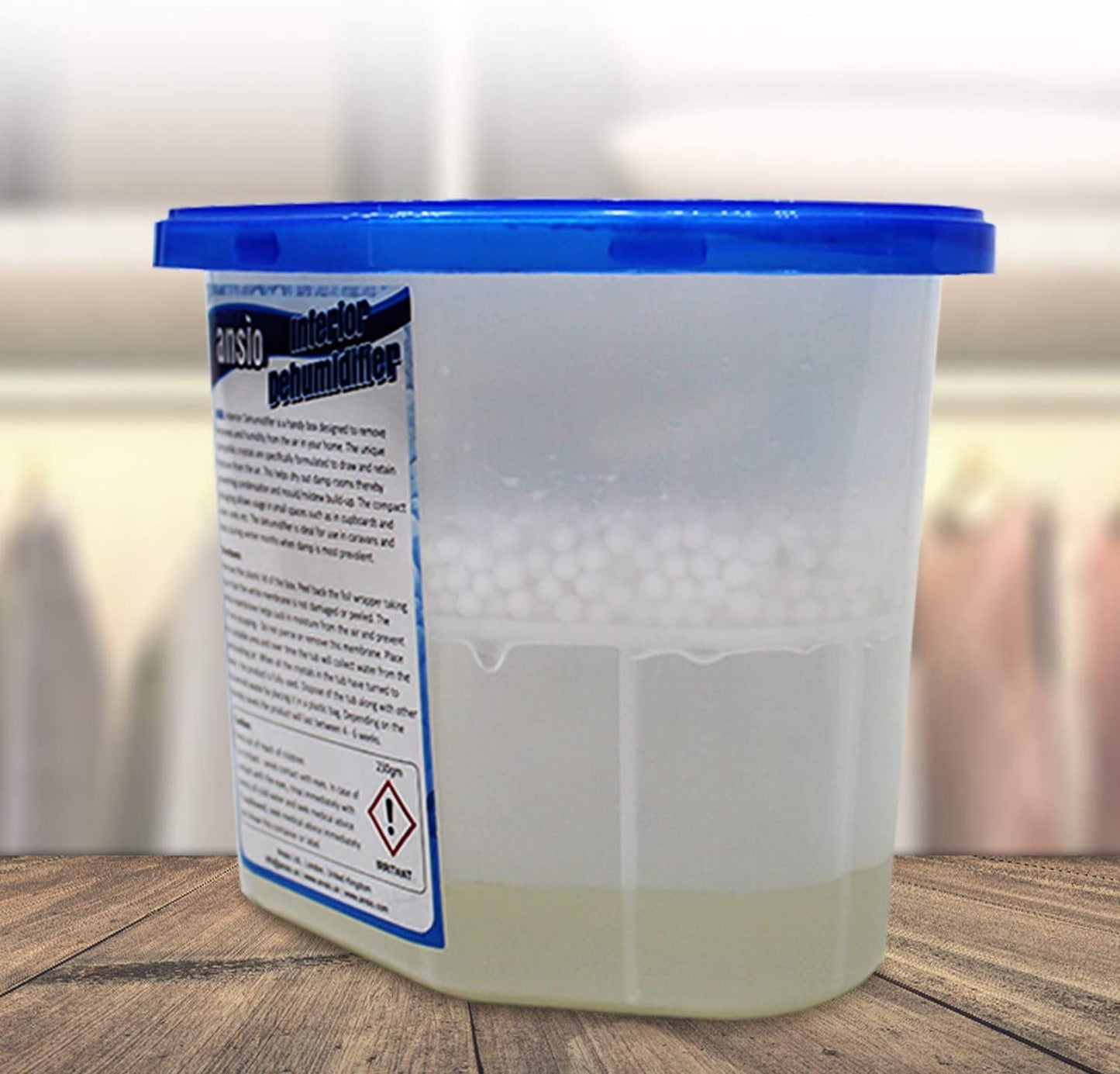 Dehumidifier Condensation Remover Moisture Absorber Dehumidifiers for Damp, Mould, Moisture in Home, Kitchen, Wardrobe, Bedroom, Caravan, Office, Garage, Bathroom, Basement (Pack of 5)