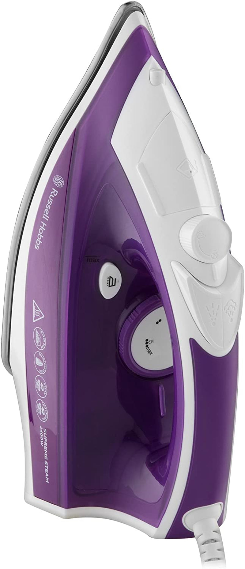 Supreme Steam Traditional Iron 23060, 2400 W, Purple/White