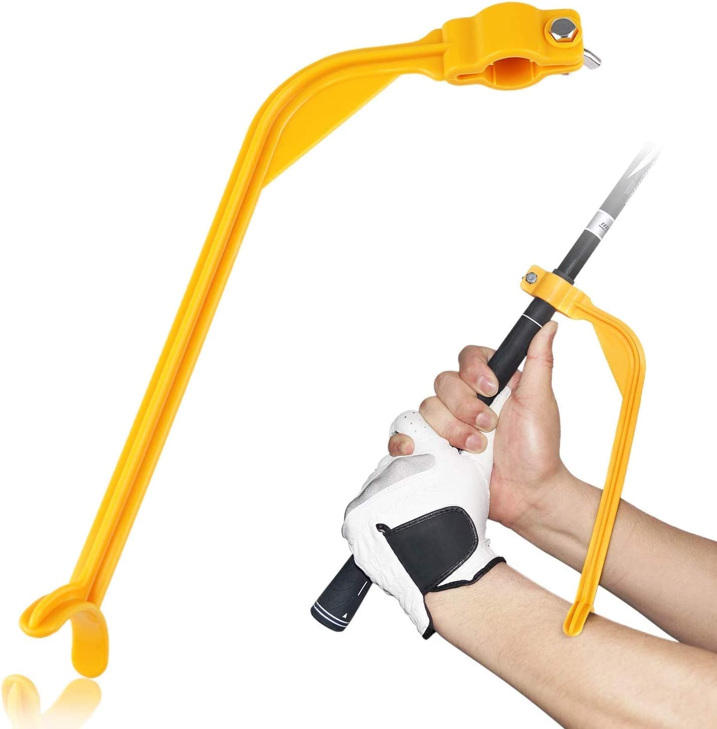 Upgraded Golf Swing Plane Training Aid Golf Swing Guide Training Aid Golf Trainer Golf Swing Trainer/Guide/Tool - Swing Training Posture/Wrist Hinge/Swing Plane/Swing Alignment Corrector
