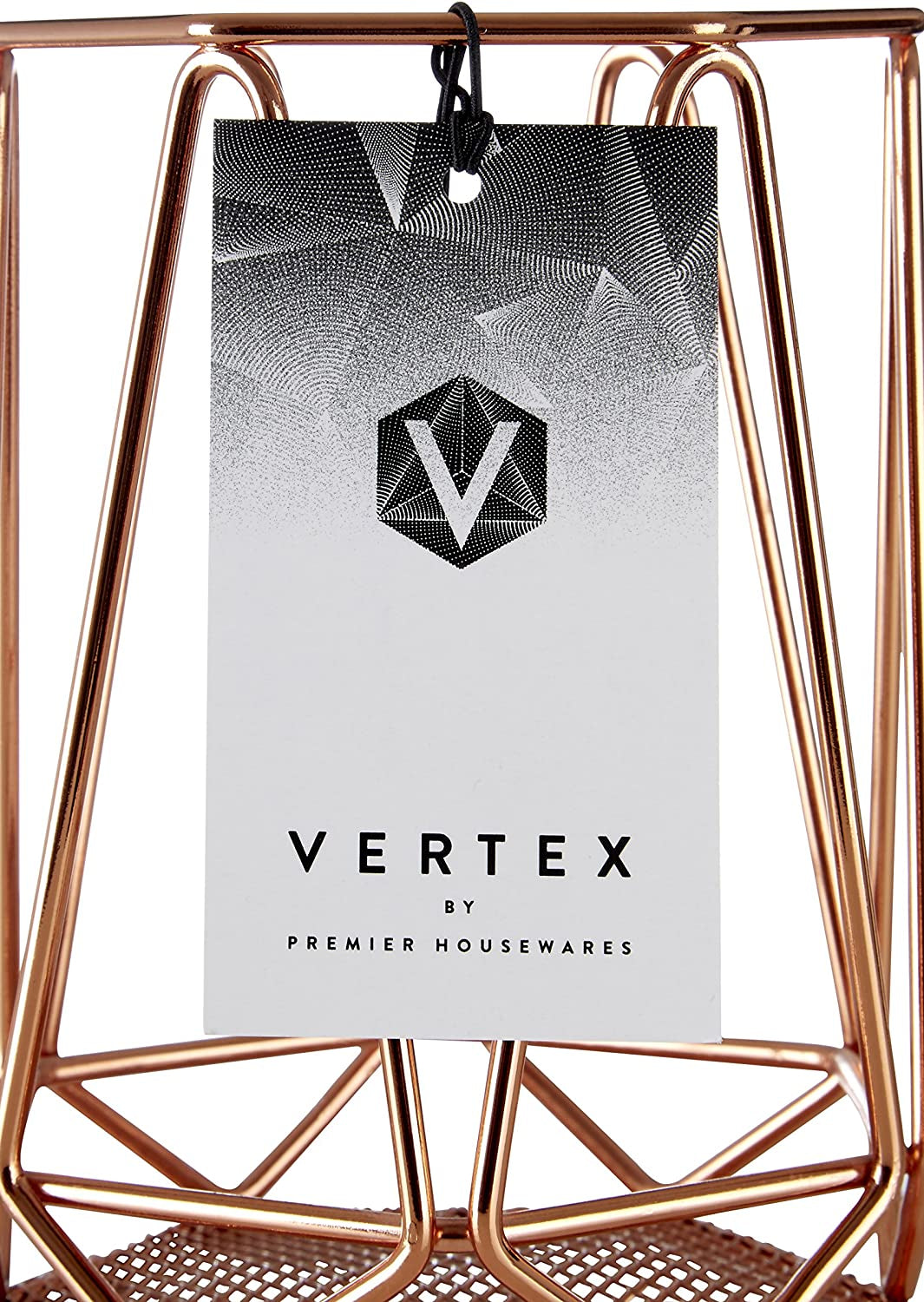 Vertex Utensil Holder - Copper Plated