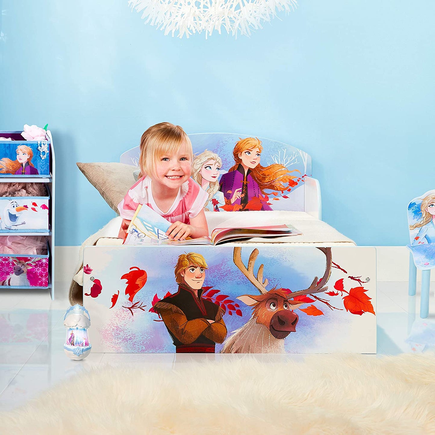 Frozen Kids Toddler Bed by Hellohome, Single