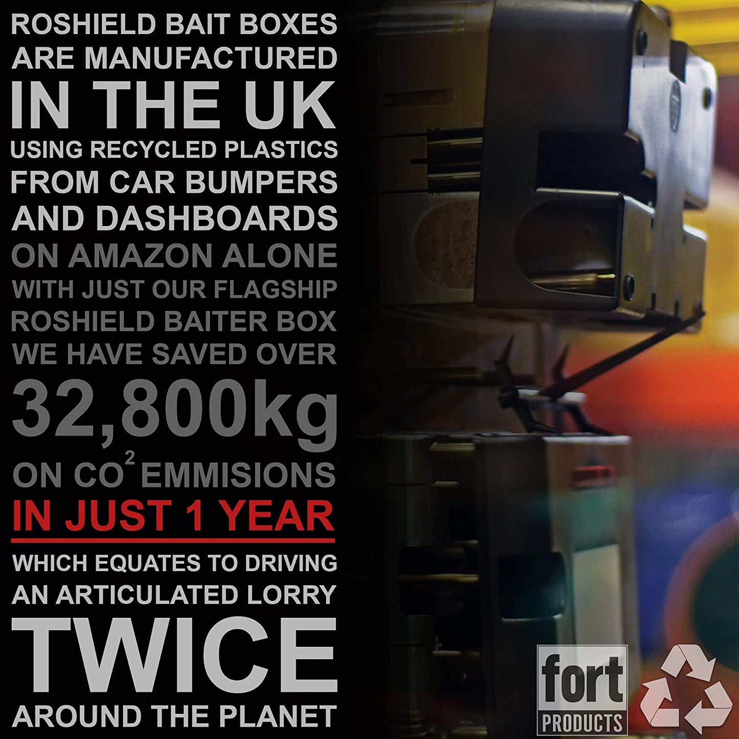 Roshield 2X LARGE Rat Poison Bait Boxes | PROTECT CHILDREN & PETS | Outdoor/Indoor Usage for All Rat Poisoning & Variety of Rat Traps (Empty) | for Rat Traps That Kill Instantly & Rat Poisoning Blocks