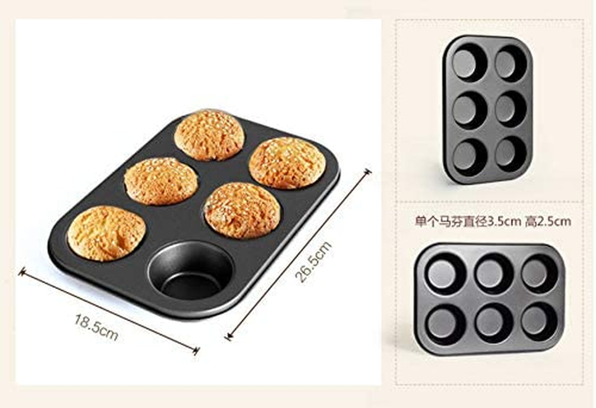 8-Piece Non Stick Bakeware Set Baking Set- with Muffin Tray, Oven Tray, Cake Pan, Loaf Pan & Spring Form Cake Tin
