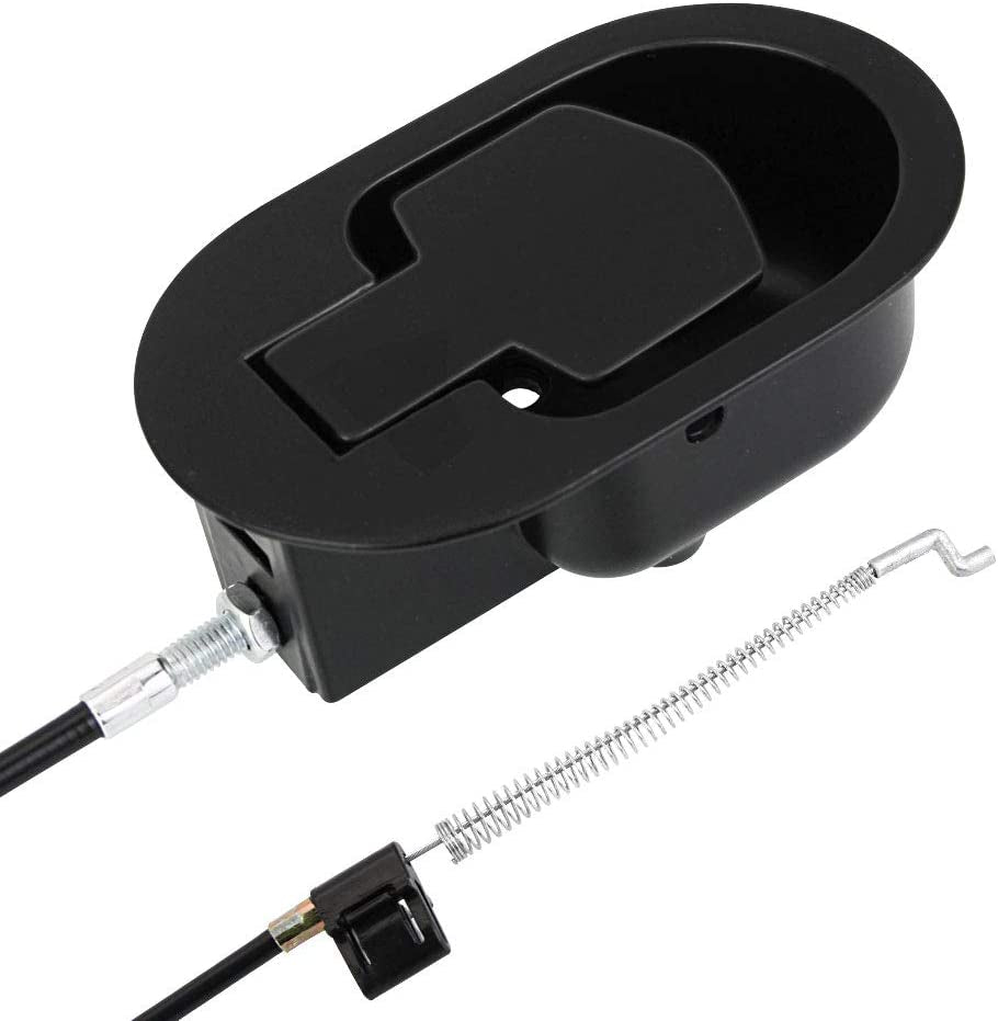 Universal Sofa Chair Recliner Release Pull Handle Replacement Parts with Cable Metal Couch Style Pull Chair Release Handle Fits Ashley and Major Recliner Brands Sofa(Black)