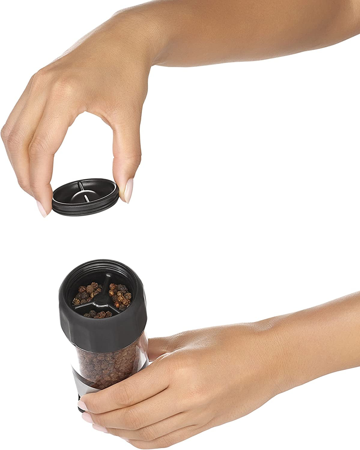 Good Grips Accent Mess-Free Pepper Grinder