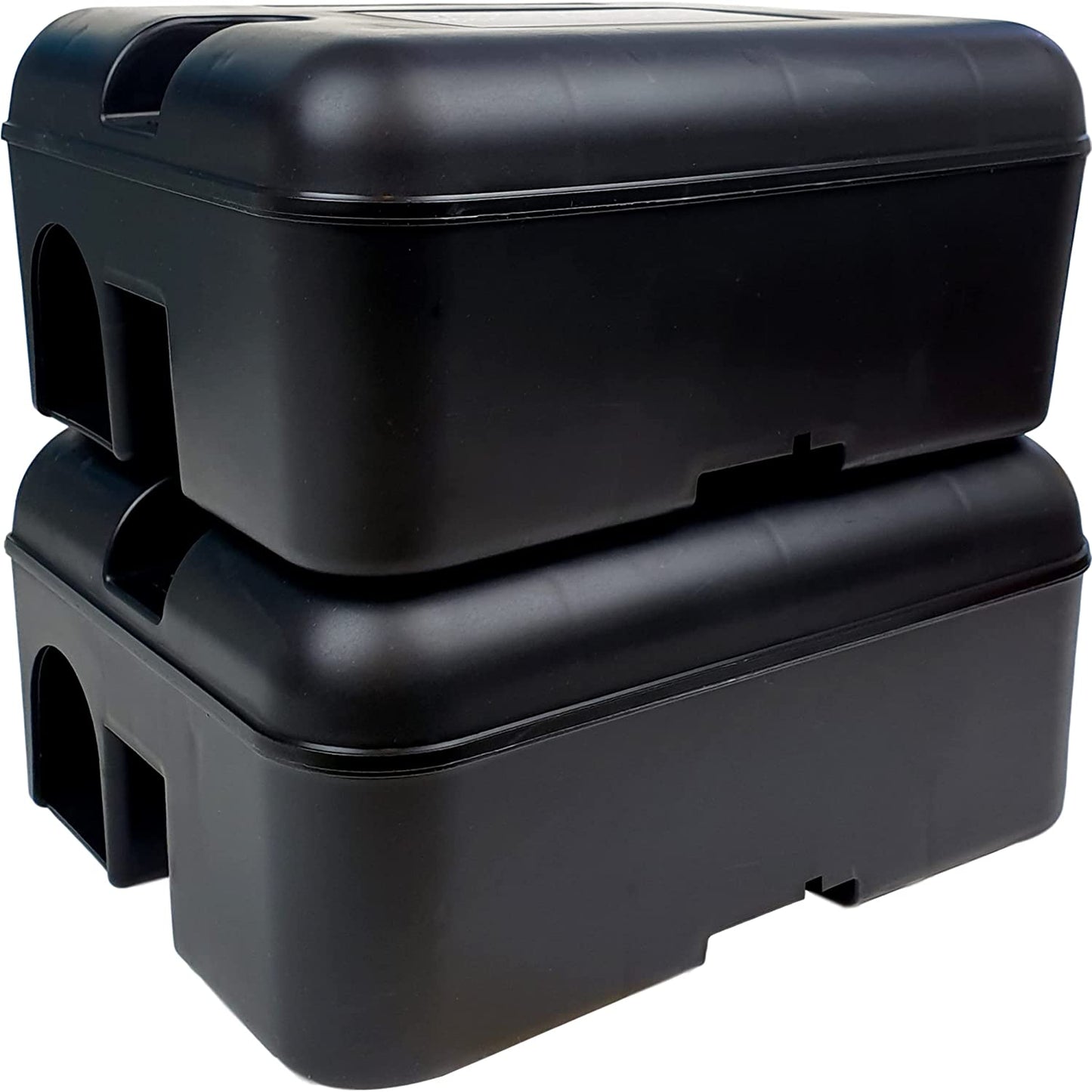 Roshield 2X LARGE Rat Poison Bait Boxes | PROTECT CHILDREN & PETS | Outdoor/Indoor Usage for All Rat Poisoning & Variety of Rat Traps (Empty) | for Rat Traps That Kill Instantly & Rat Poisoning Blocks