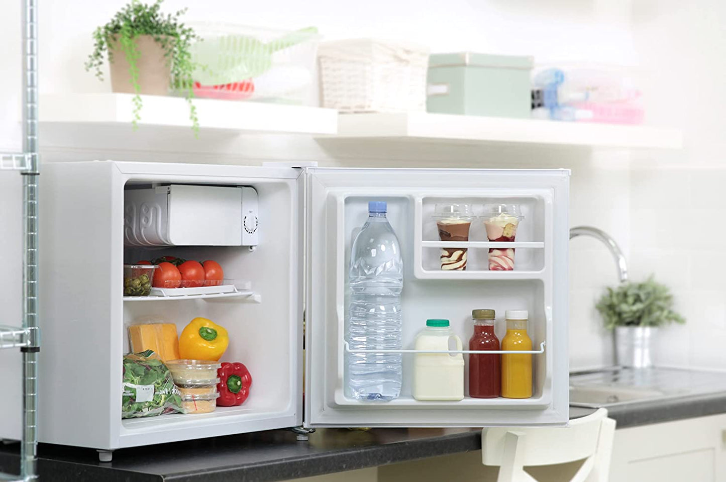 RHTTLF1 43L Table Top F Energy Rating Fridge White