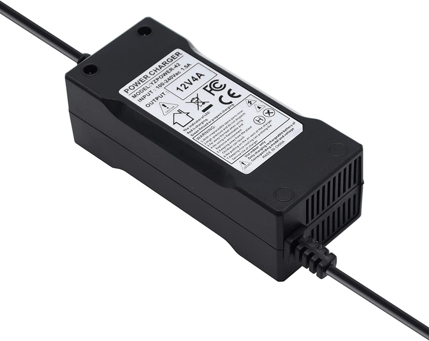 12 Volt 4 Amp Battery Charger for Motocaddy Golf Trolley 12.8V Lithium (Lifepo4) Batteries with Torberry/Anderson Blue/Black Connector
