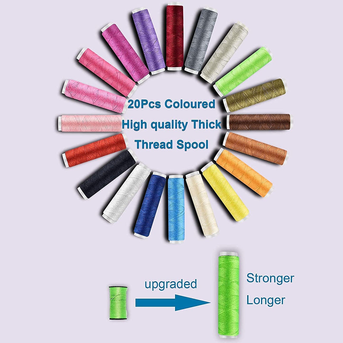 Sewing Kit, Small Sewing Kit 113 Piece Sewing Accessories with Zipper Case, for Home,Travel,Emergency,Adults and Beginners,With Mending,Scissors,Needles and Thread Kits Tape Measure Etc