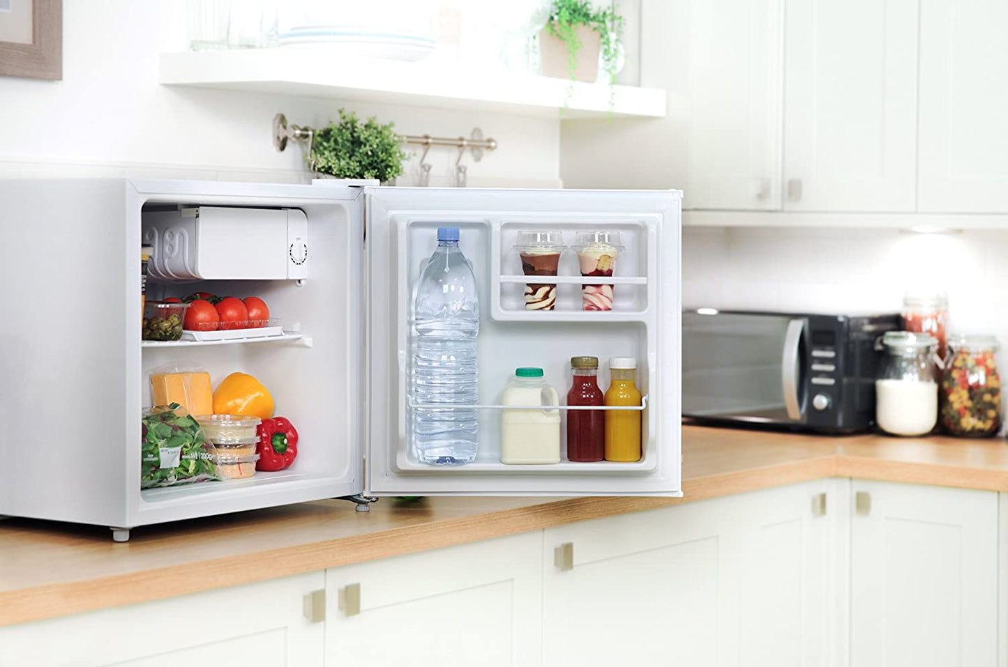 RHTTLF1 43L Table Top F Energy Rating Fridge White