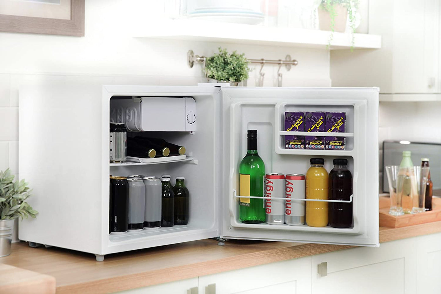 RHTTLF1 43L Table Top F Energy Rating Fridge White