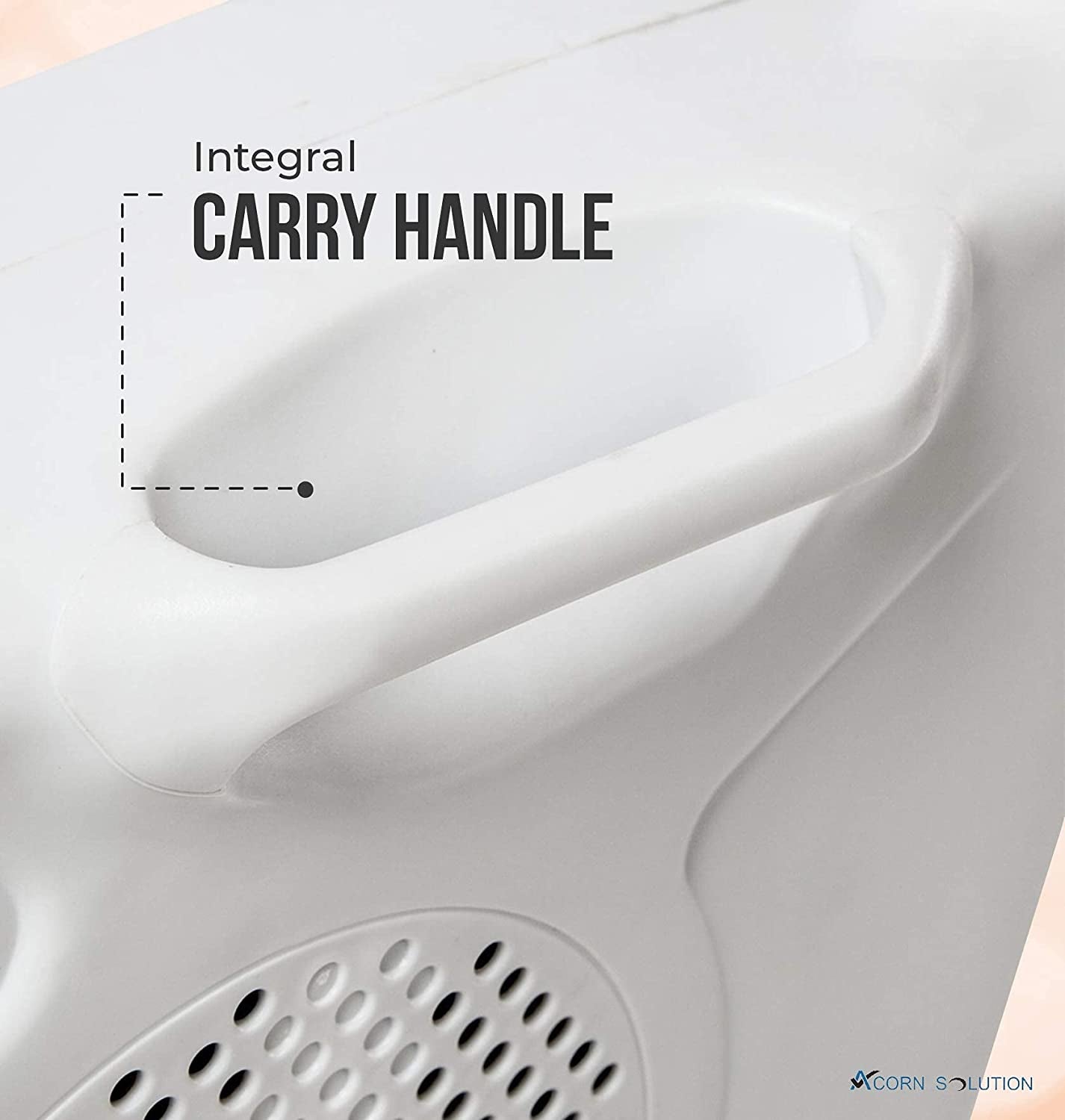 Electric Fan Heater, Portable 2KW Fan Heater with Adjustable Thermostat (Fan Heater)