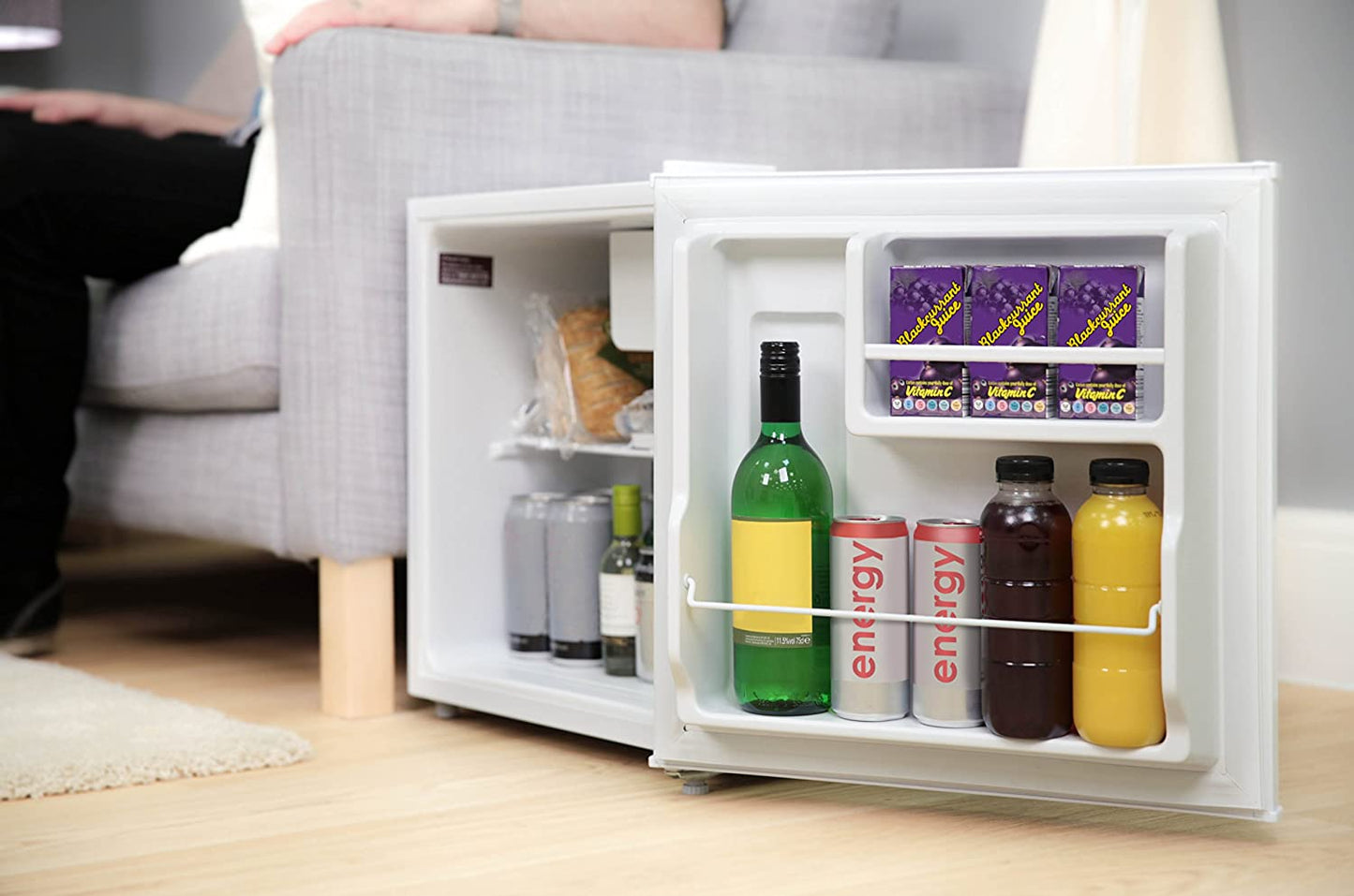 RHTTLF1 43L Table Top F Energy Rating Fridge White