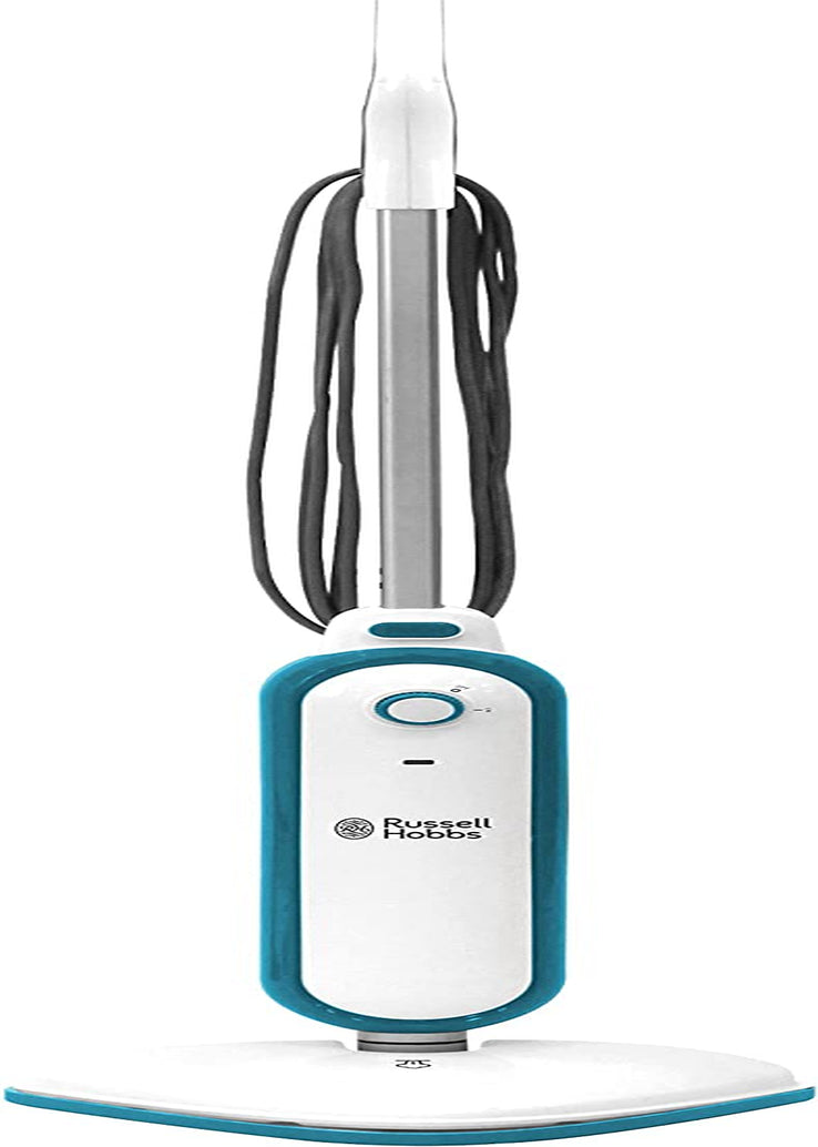 RHSM1001-G Steam and Clean Steam Mop White & Aqua - Free 2 Year Guarantee
