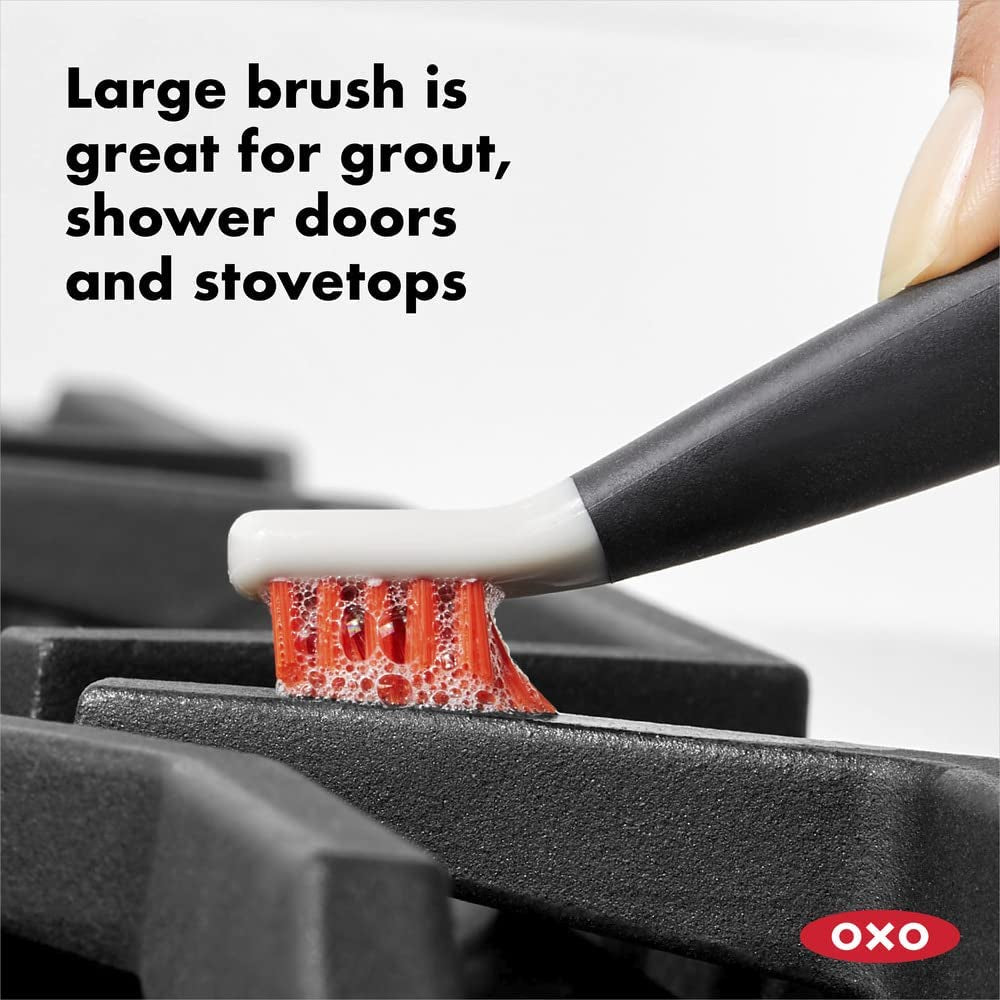 Good Grips Deep Clean Brush Set - Orange