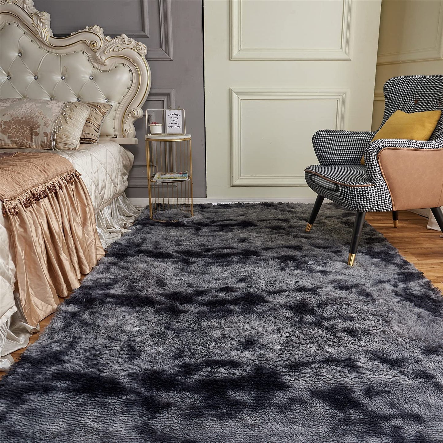 Rugs Living Room Large - Modern Fluffy and Shaggy Rugs for Living Room, Dining Room, Kids Room, Bedroom and Size