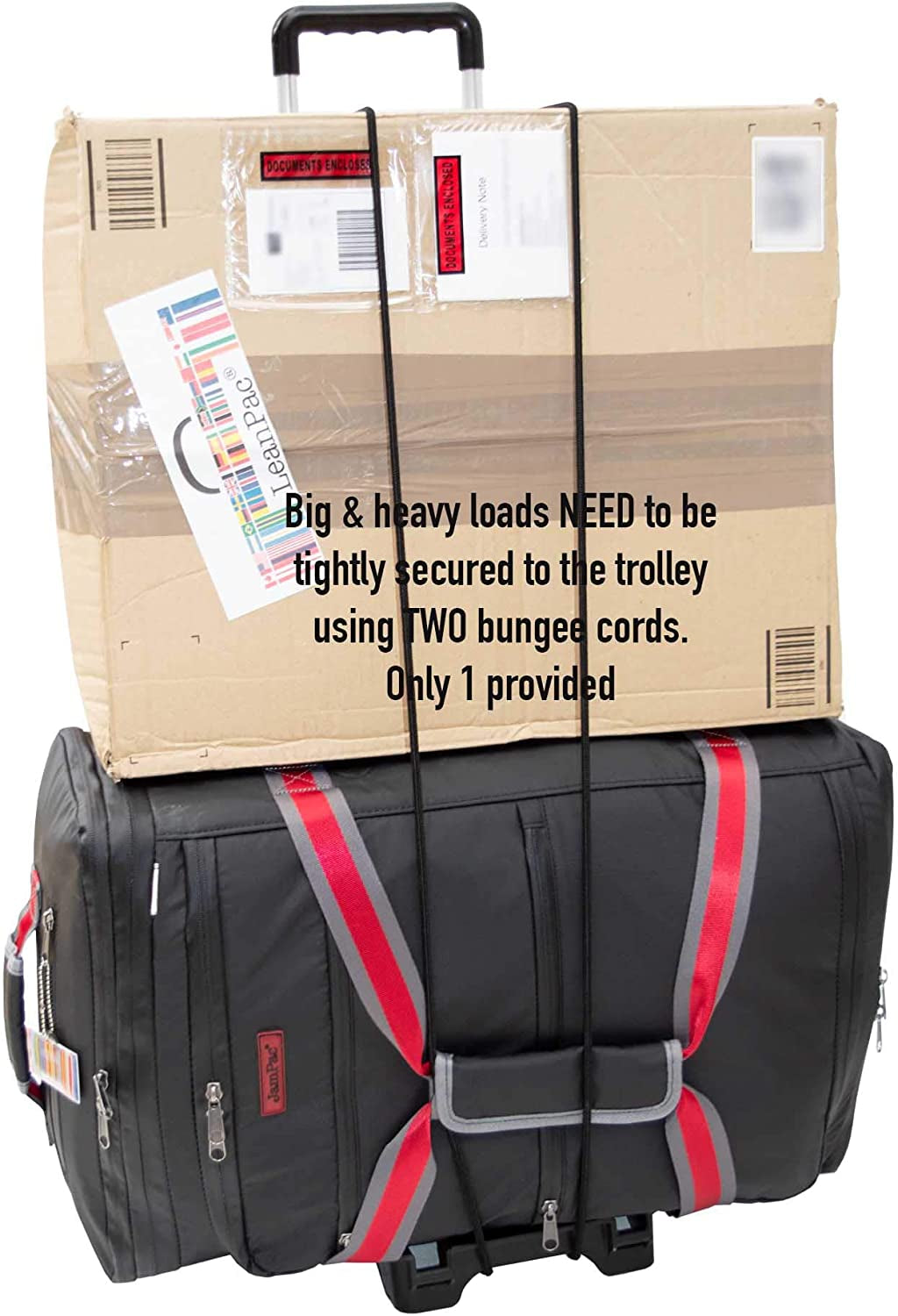 Small Lightweight & Compact Folding Travel Trolley Hand Cart. Weighs 900Grams Only. Amazons Choice.