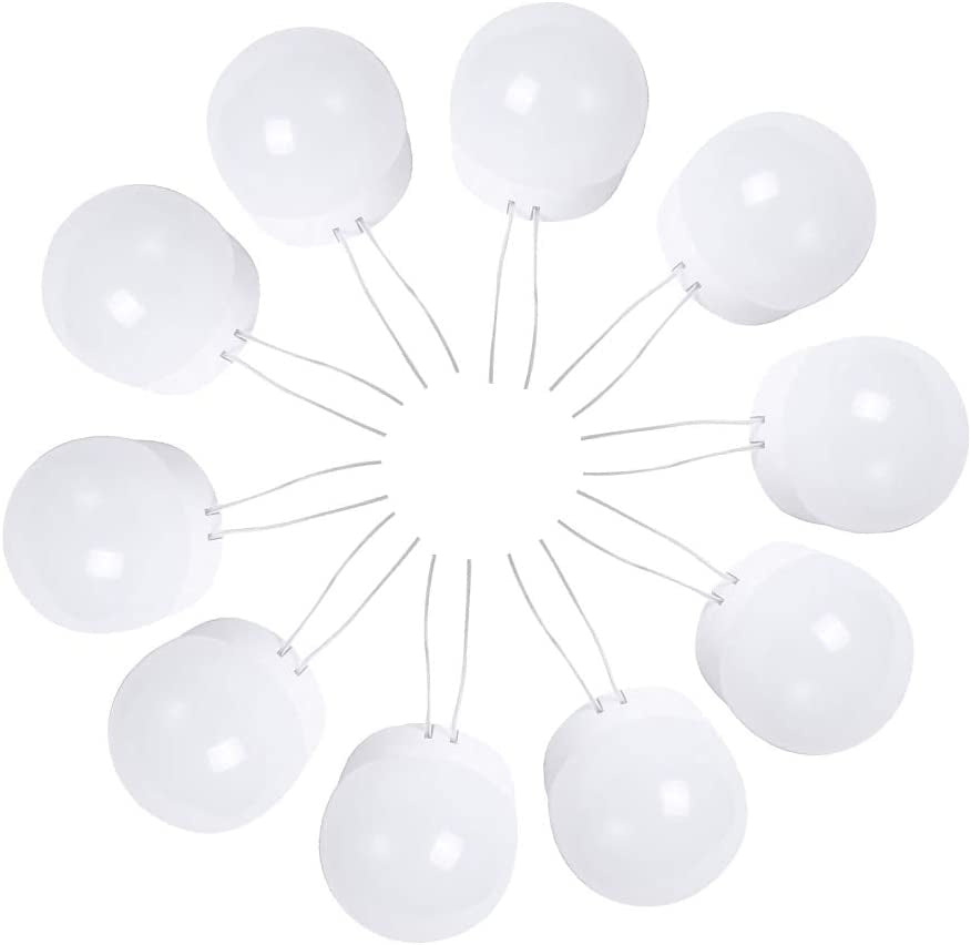 Vanity Mirror Lights Kits Hollywood Style LED Makeup Lights with 10 Dimmable Bulbs for Makeup Dressing Table with 5-Level Adjustable Brightness Touch Dimmer