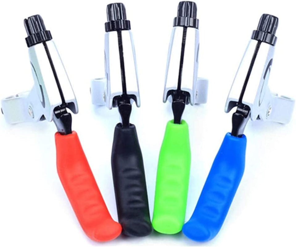 5 Pairs Brake Handle Sleeve Silicone Waterproof Bike Brake Lever Protection Cover Anti-Slip Comfortable Bicycle Brake Lever Sleeve Grip for Most of Regular Bike Road Bike Mountain Bicycle(5 Colors)
