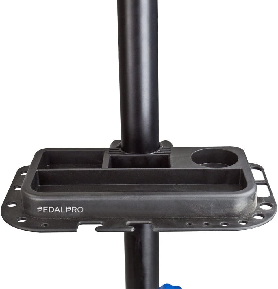 Folding Bicycle Maintenance Repair Stand with Tool Tray