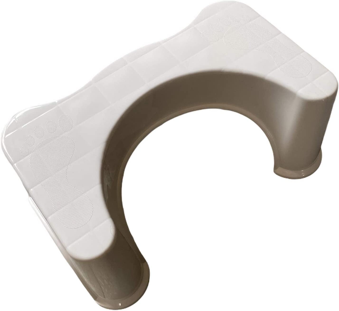 Squatting Toilet Stool 7 Inch Non-Slip Bathroom Step up Stool Relieves Constipation, Bloating | Aligns the Colon for Faster, Easier Relief | Proper Toilet Posture for Healthier Results