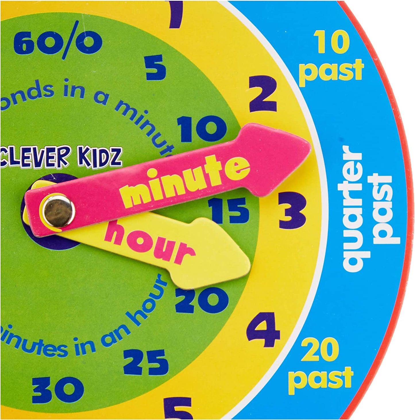 Clever Kidz Magnetic Clever Clock as Mentioned H2754992