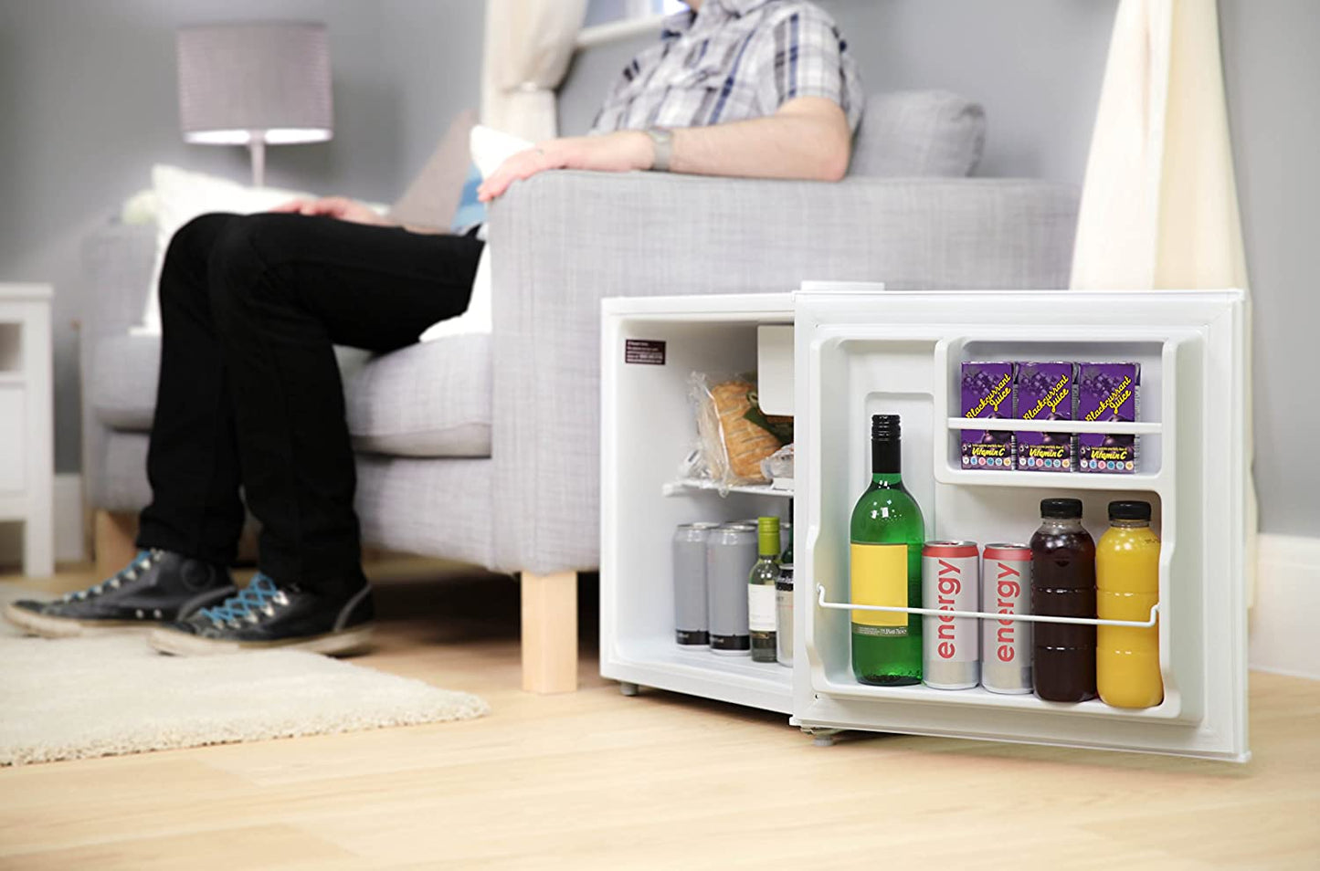 RHTTLF1 43L Table Top F Energy Rating Fridge White