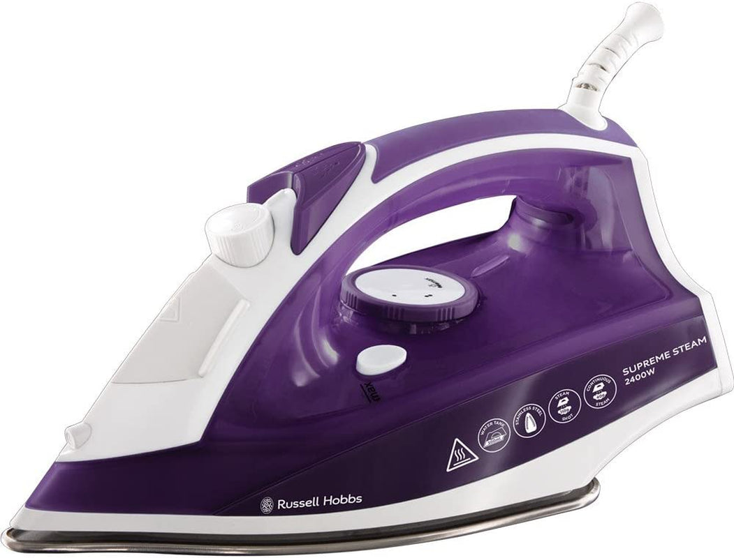 Supreme Steam Traditional Iron 23060, 2400 W, Purple/White