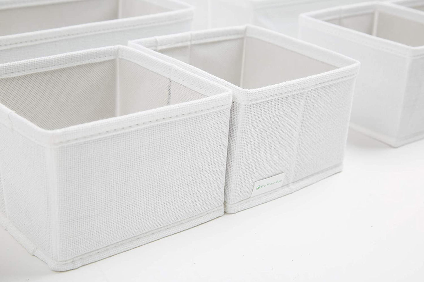 12Pcs White Large Drawer Organisers Divider Drawer Dividers Clothes Storage Bedroom Drawers Wardrobe Organiser Storage Organizer Drawer Organiser Divider Clothing & Wardrobe Storage Solutions