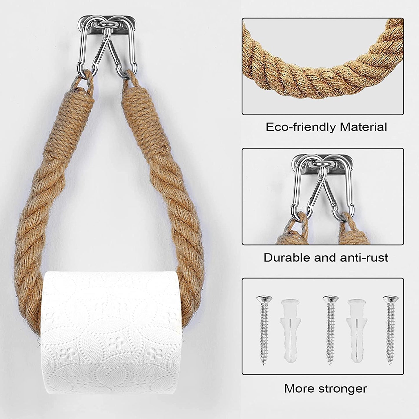 Toilet Roll Holder, Antique Industrial Style Toilet Roll Holder Towel Rails Wall Mounted Towel Rack Bathroom Decor Accessories Bath Towel Rings