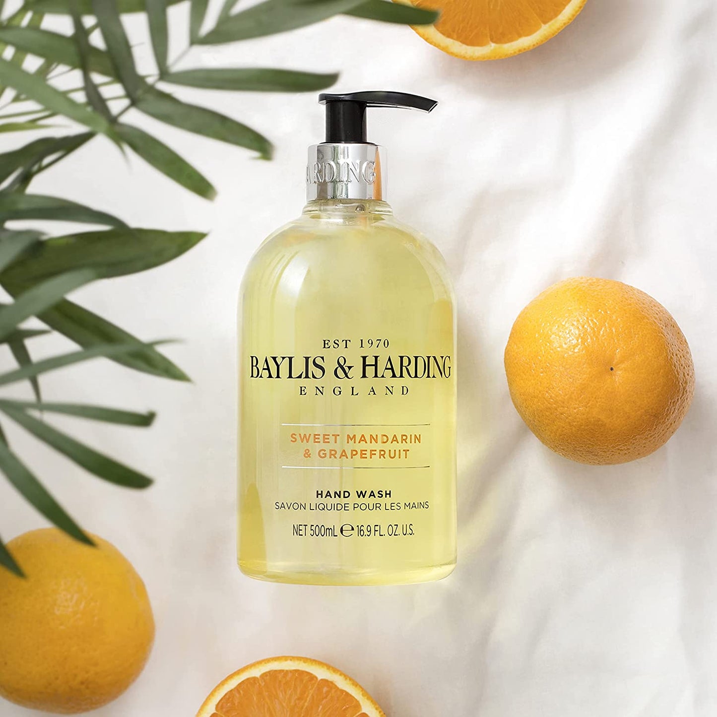 Sweet Mandarin and Grapefruit Hand Wash, 500 Ml, Pack of 3 (Packaging May Vary) - Vegan Friendly