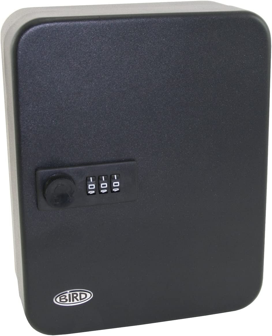 Combination Key Cabinet, Wall Mounted 20 Key Cabinet Safe Storage of Keys at Home or Office
