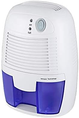 500ml Compact and Portable Mini Air Dehumidifier for Damp, Mould, Moisture in Home, Kitchen, Bedroom, Caravan, Office, Garage, Bathroom, Basement