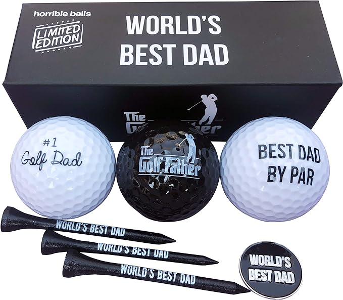 BALLS Golf Funny Gift Sets- Funny Gag Novelty Present For Him