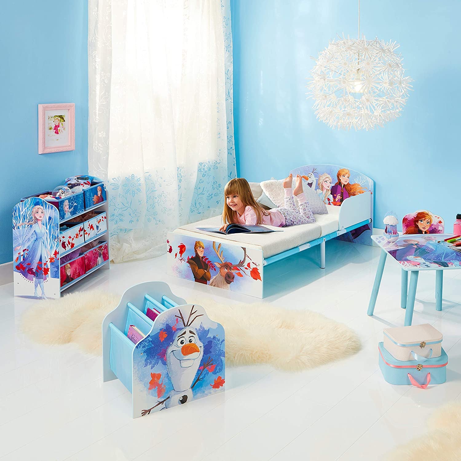 Frozen Kids Toddler Bed by Hellohome, Single
