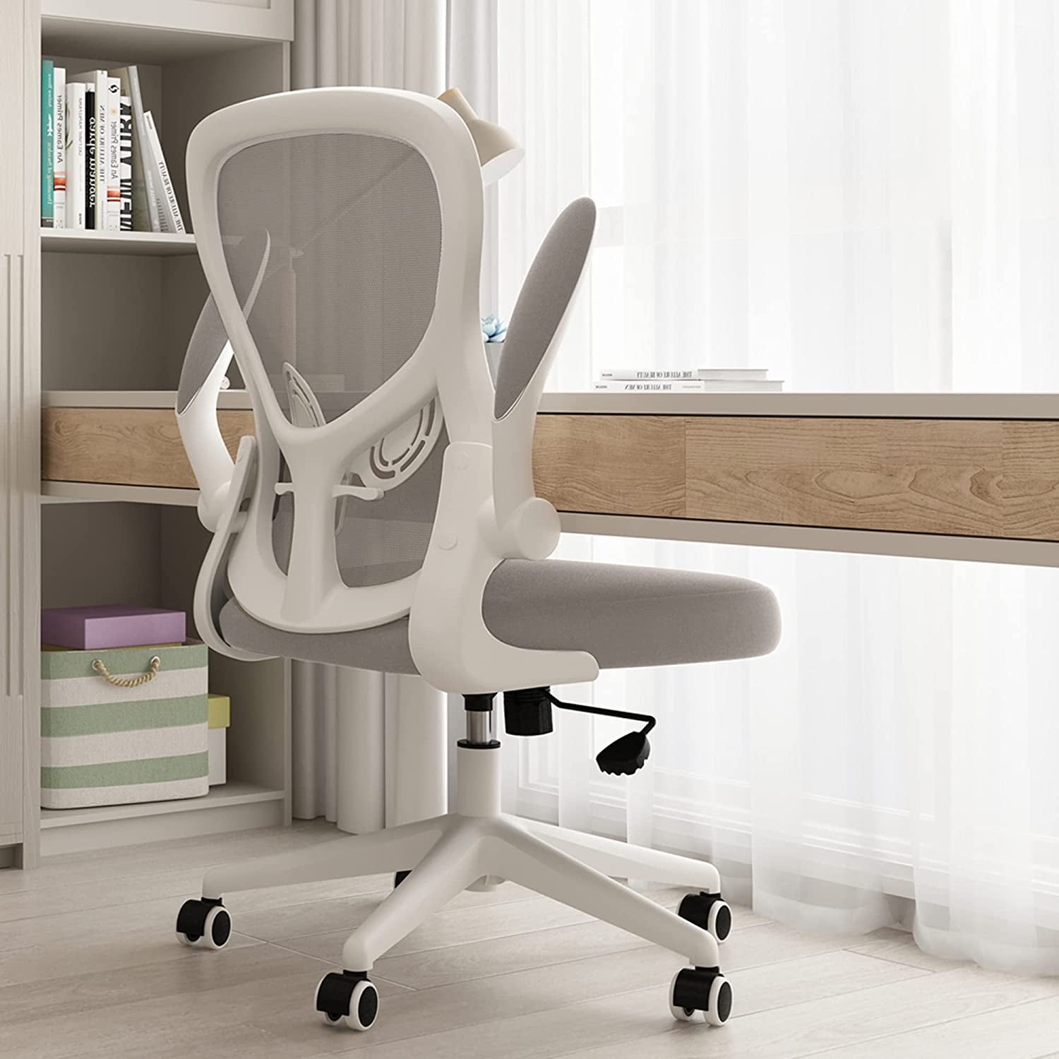 Ergonomic office deals desk and chair