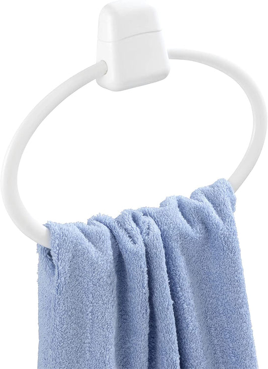17945100 Pure Plastic Towel Ring, 27.5 X 2.5 X 22 Cm, White