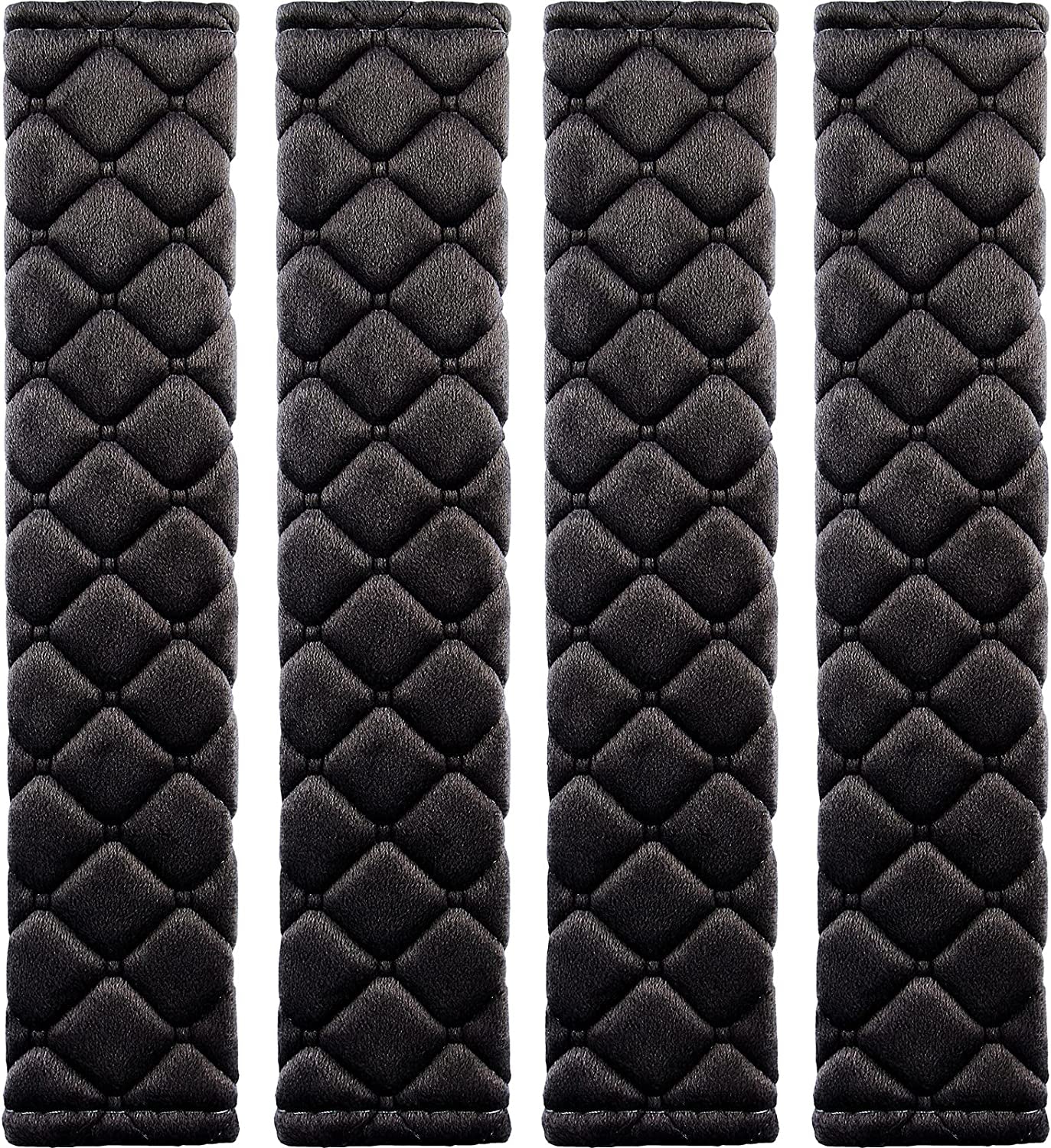 4 Pack Universal Car Seat Belt Pads, Adult Seat Belt Shoulder Strap Covers Harness Pad for Car/Bag