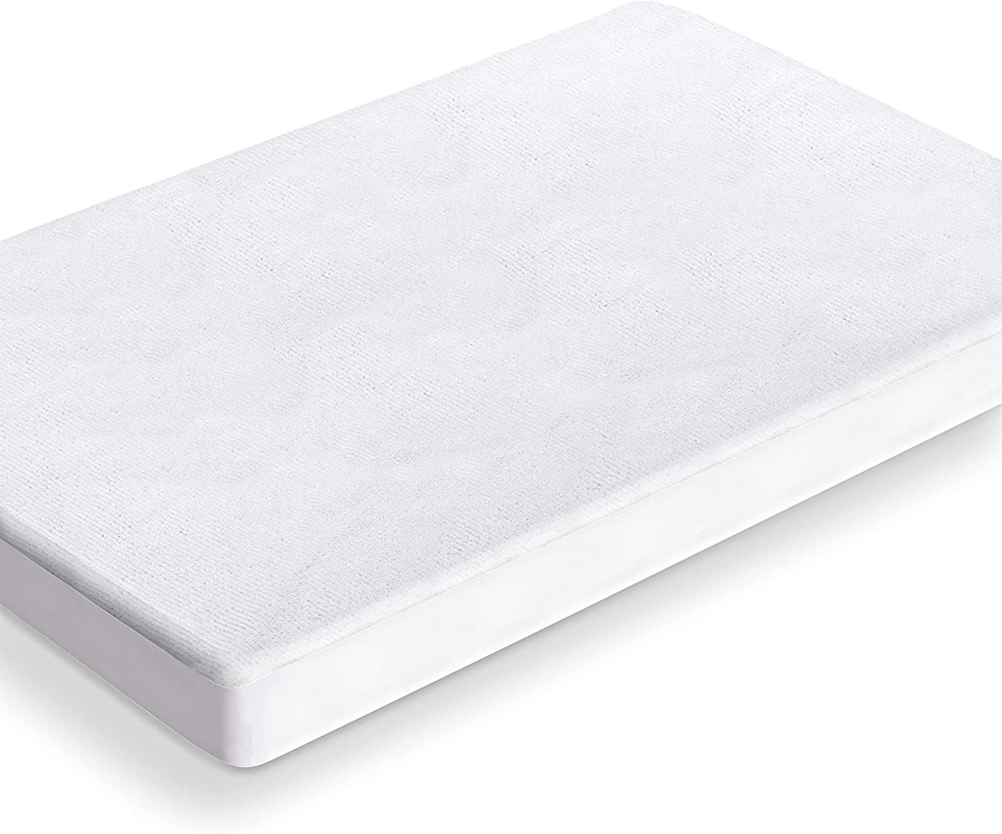 100% Waterproof Mattress Protector - Extra Deep 40 Cm Stretch Skirt – Double(137X190) Cm Terry Towel Mattress Topper – anti Allergy and Breathable Fitted Mattress Cover. (Double(137X190+40)Cm)