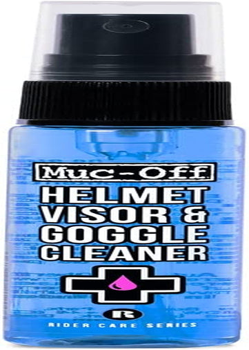 Muc-Off 212 Helmet, Visor and Goggle Cleaner, 30 Millilitres - Antibacterial, Biodegradable Cleaning Spray for Bike and Motorcycle Helmets and Goggles