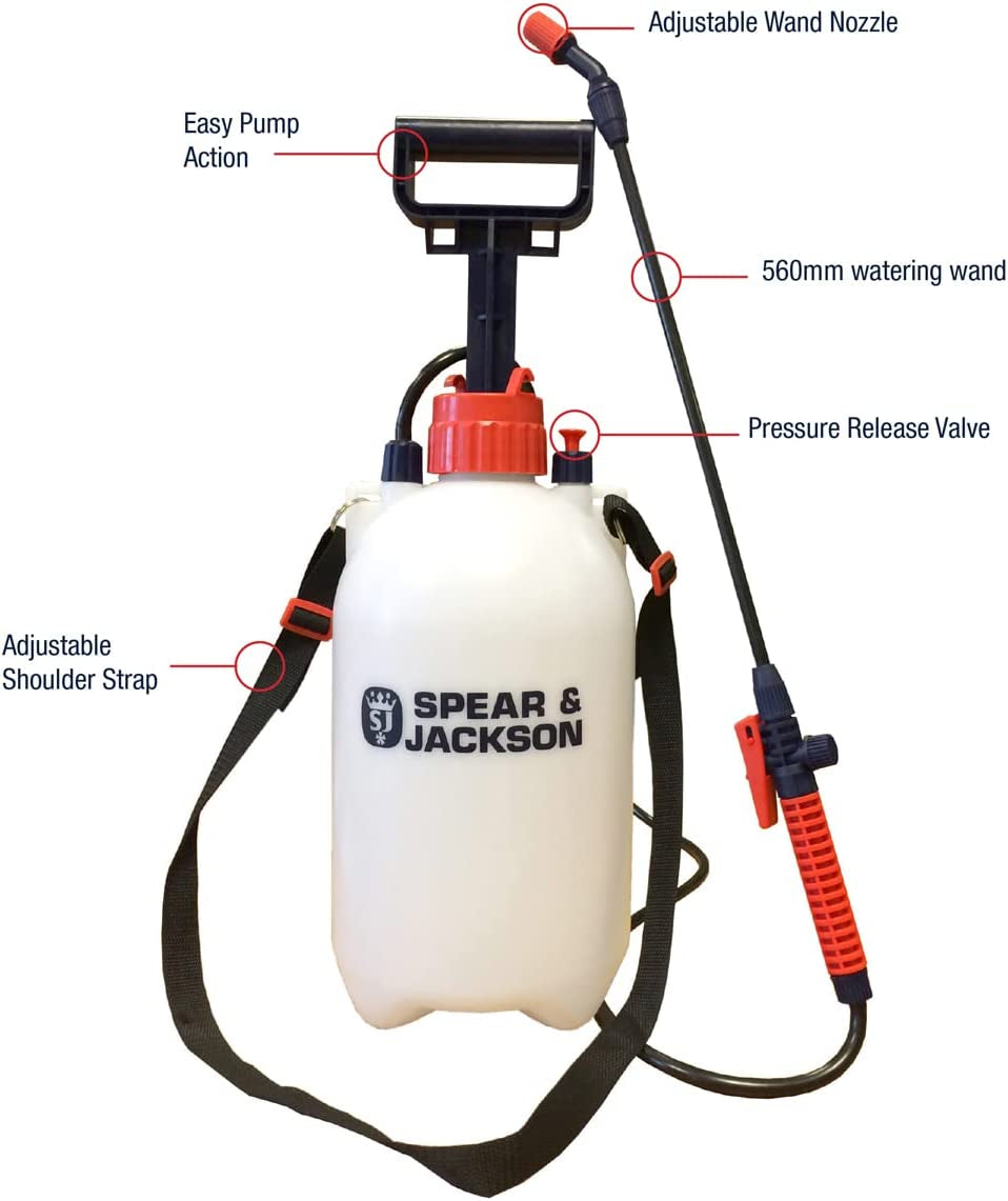 5LPAPS Pump Action Pressure Sprayer 5 Litre