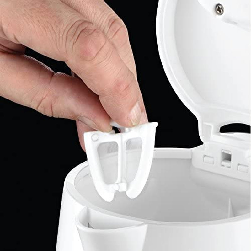 23840 Compact Travel Electric Kettle, Plastic, 1000 W, White