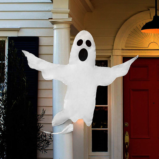 Halloween Hanging Ghost Decoration, 53 X 50 Inch Large Halloween Decorations Indoor/Outdoor