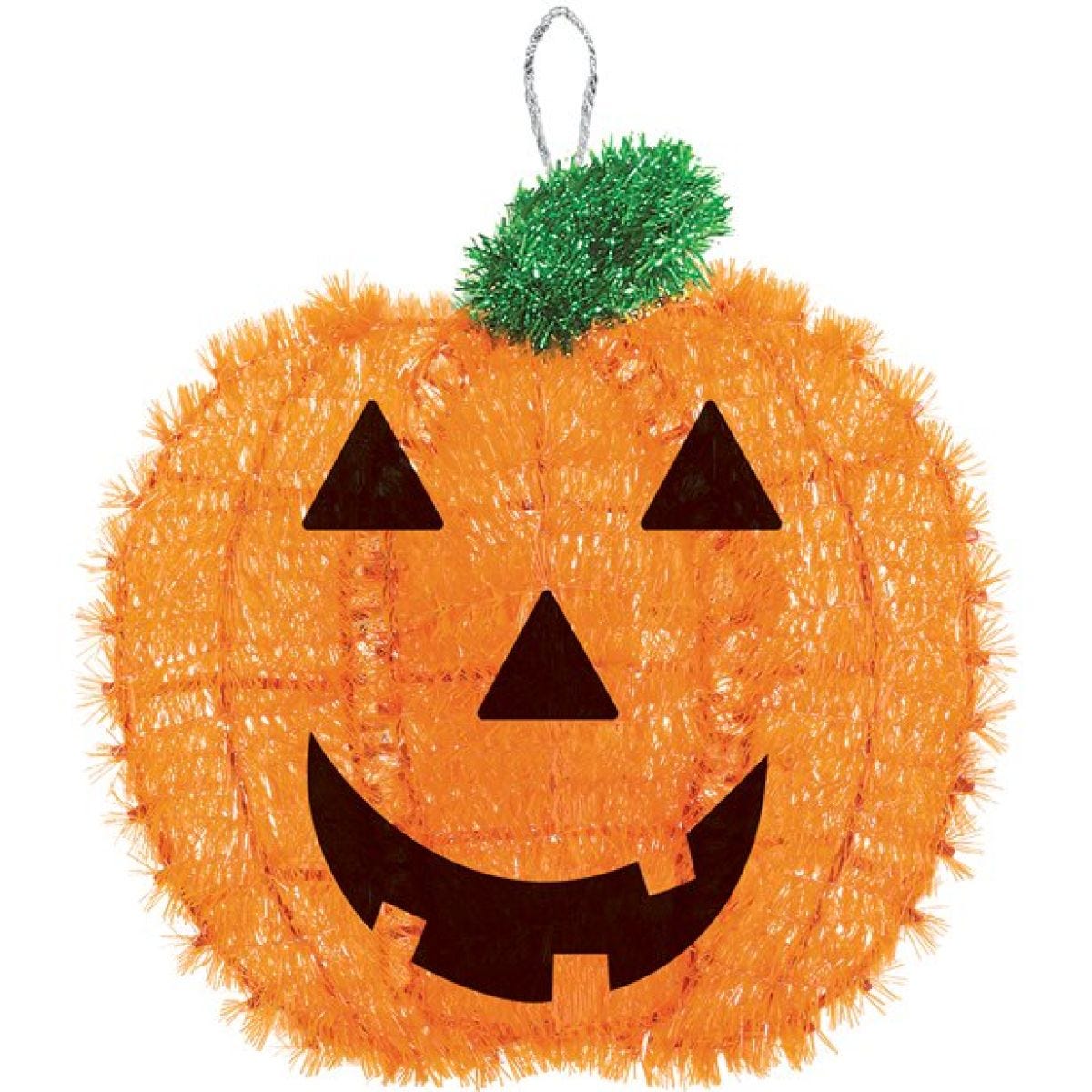 Tinsel Pumpkin - 33cm